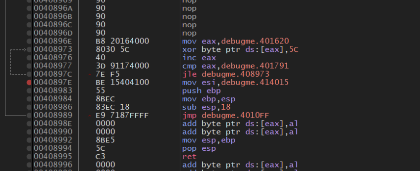 program unpacking itself